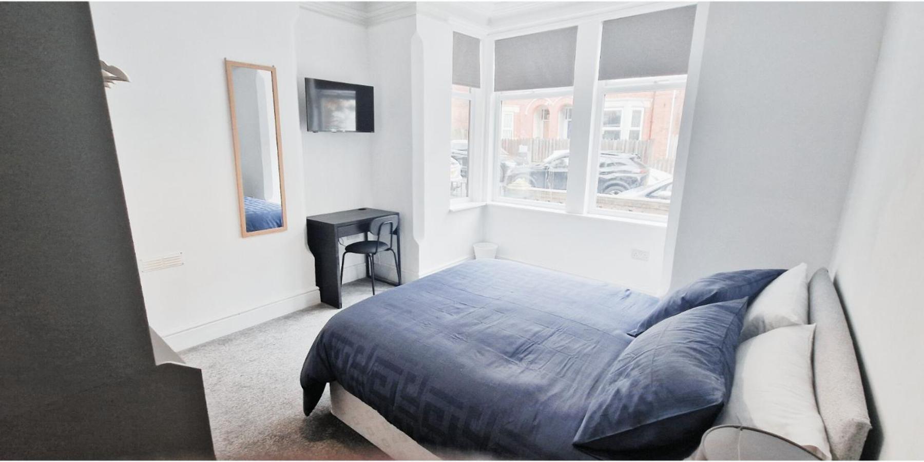 Double Room In Modern House Near Nottingham Exterior foto