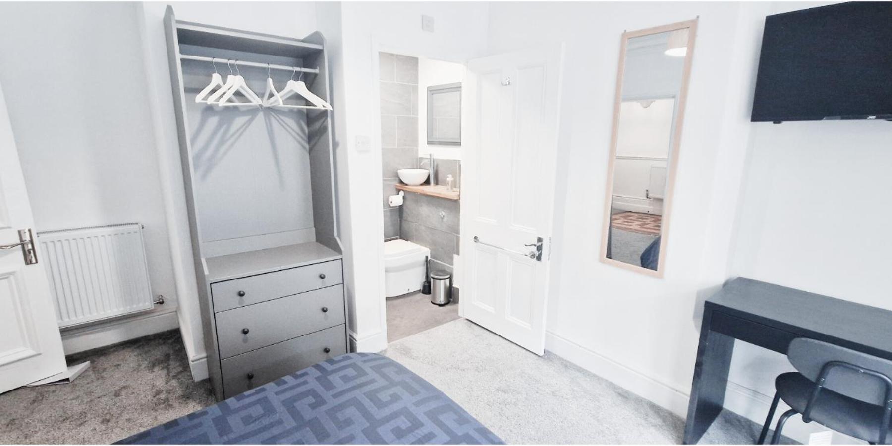 Double Room In Modern House Near Nottingham Exterior foto