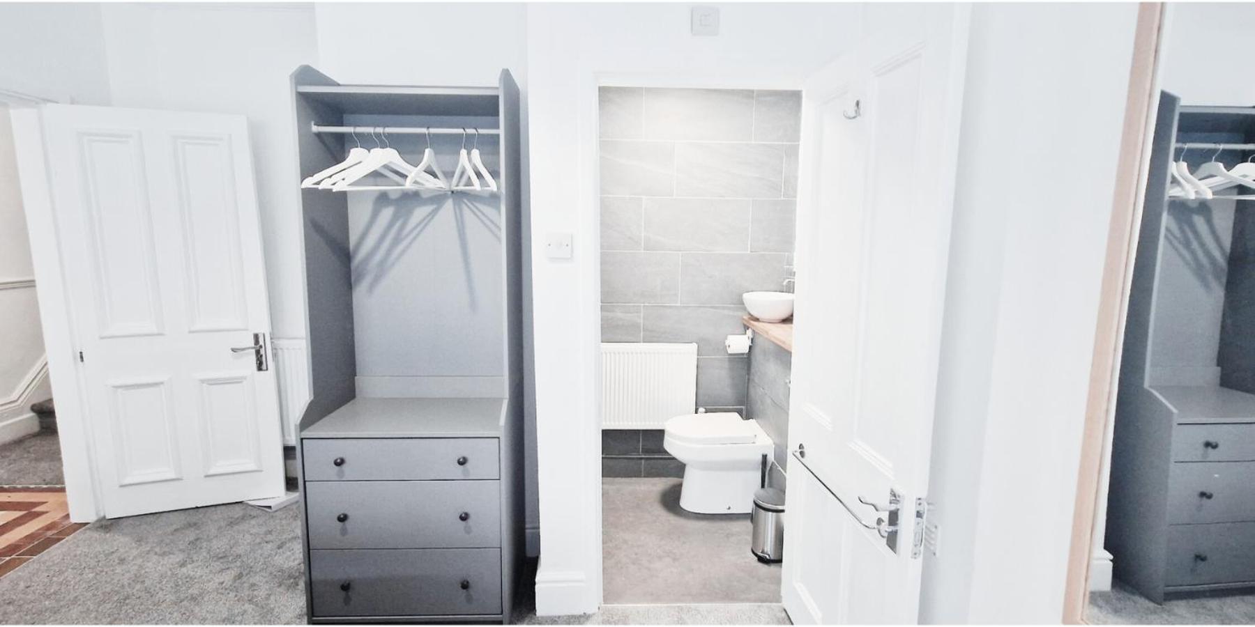 Double Room In Modern House Near Nottingham Exterior foto