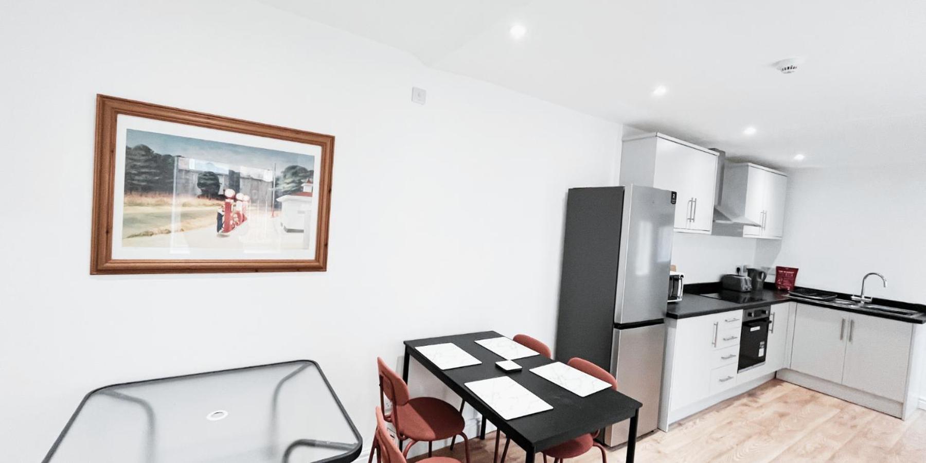 Double Room In Modern House Near Nottingham Exterior foto
